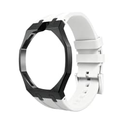 Modification Kit Aluminum Metal Case+Silicone Strap for Swatch X AP Royal Pop Pocket Watch Changer To Wristwatch Accessories