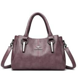 Genuine 3 Layers High Quality Soft Leather Ladies Shoulder Crossbody Bags for Women Luxury Handbags Women Bags Designer