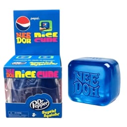 Schylling Nee Doh Nice Cube & Glitter Cube Sensory Fidget Toy Stress Relief Desktop Decor Relax Blind Box Gift
