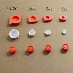 Transparent PP Tube Flux Container USA Type Dispensing Needle Tips Plastic Syringe Barrel 3CC 5CC 10CC 30CC 50CC Sub-Packing