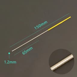 Ultra-fine Diamond Cylindrical File 1.0/1.2/1.5/2.2/3.8/4.8/5.8mm Diameter Reaming File Grinding Tool Jade Alloy Assorted File