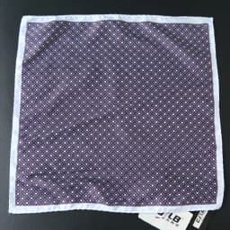 32cm Fashion Mens Oversized Polka Dot Pocket Square Elegant Silky Floral Navy Blue Handkerchief Wedding Tuxedo Accessories Hanky