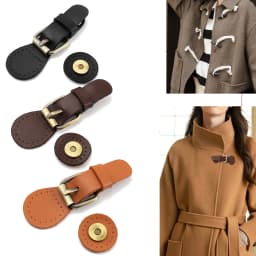 2pcs Leather Bag Snap Buckles Sew on Snaps Button Magnetic Closure Fasteners for Women DIY Handbag Backpack Clothes Accessories
