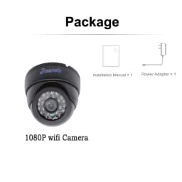 5MP 1080P Wifi IP Camera Dome Indoor Cctv Security Surveillance NightVision Infrared Video Wireless Home Cam Onvif CamHipro