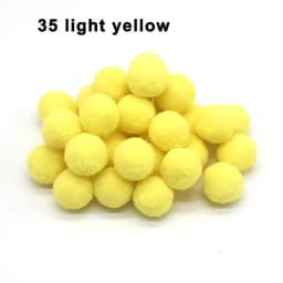 Mini Fluffy Soft Pom Poms 8/10/15/20/25/30mm Pompoms Ball Handmade Kids Toys Wedding Christmas Decor DIY Sewing Craft Supplies