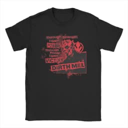 Men Women's A New Hope X-Wing May The Force Be with You Darth Maul T Shirts 100% Cotton Clothing Crew Neck Tee Gift Idea T-Shirt