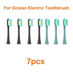 For Oclean Flow/X/ X PRO/ Z1/ F1/ One/ Air 2 /SE Replacement Heads Brush Heads Soft DuPont Sonic Toothbrush Vacuum Bristle