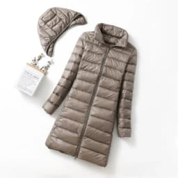 Plus Size New Women Thin Down Jacket White Duck Down Ultralight Jackets Autumn And Winter Warm Coats Puffer Portable Outwear