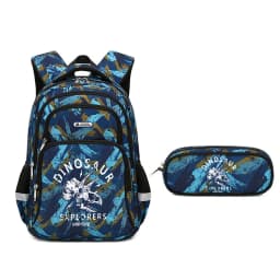 Cartoon Unicorn 3 Piece Set School Bags For Girls Boys Kids Space Backpack Primary School Students Backpack With Lunch Box