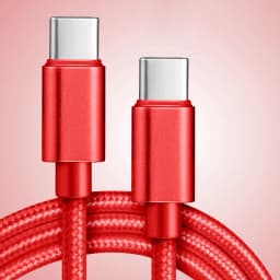 60W 5A Nylon Fast Charging Cable 1/2/3m Dual Type-C Colorful Data Cable Highspeed Data Transfer Quick Charging Wire For Xiaomi17