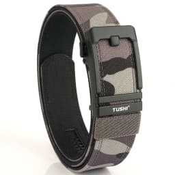 TUSHI New Double-layer Reinforced Automatic Buckle Training Quick Hanging Pistol Belt Men Nylon Outdoor Leisure IPSC Accessories