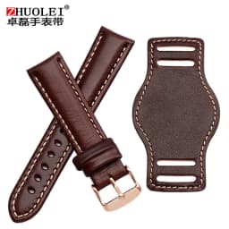 For any brand 18mm 20mm 21mm 22m With mat Genuine leather watch strap men cowhide watchband wristwatch band bracelet Accessories