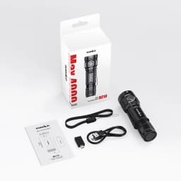TOWILD BC10 EDC Flashlight Portable Rechargeable 4000lm IPX8 High Power Led Flashlight 21700 Torch For Camping Outdoor Lighting