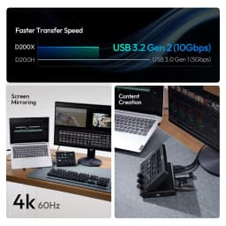 Ulanzi D200X All-in-One Creative Deck Desktop Control Hub for Video Photo Post-Processing Smart Lighting Studio Livestreaming
