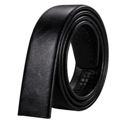 3.5cm Men's Belt without Buckle High Quality Cowskin Genuine Leather Belt no Buckle Automatic Leather Replacement Belt for Mens