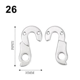 Bike Alloy Rear Derailleur Hanger Frame Gear Tail Hook Parts MTB Accessories For Acing Cycling Mountain Road Bicycle Parts