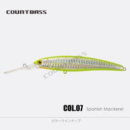 Countbass Floating Deep Diving Minnow 110mm 4-1/3" 14.5g 1/2 oz. Dive 3m Hardbaits Fishing Leurres Wobbler Lures