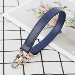 Genuine Cow Leather Short Shoulder Strap 38cm Handbag Handle 1.8cm Wide Bag Handles DIY Replacement Solid Color Female Bag Strap