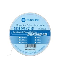 SUNSHINE SS-007E 0.007mm 0.009mm Flying Line Jump Wire for Mobile Phone CPU Fingerprint Touch Dedicated Repair Flying Line