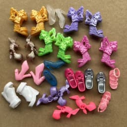 1/6 Doll Shoes Kids DIY Playing Doll Accessories Shoes Original Sandals Doll Colorful Boots Decors Male Female Doll Parts