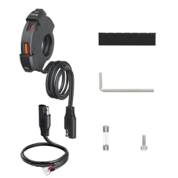 12v New Motorcycle Usb Fast Charger Waterproof Socket With Type C Cell Phone Port Power Outlet Mobile Chargers Plug For Moto