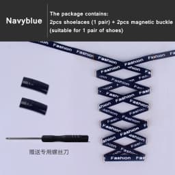 Magnetic Shoelaces Without ties Elastic No tie Shoe laces for Sneakers Lazy Shoelace Magnetic Lock One Size Fits All Kids Adult