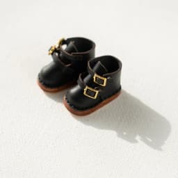 Cute Blyth Doll High Boots Double Buckle Leather Shoes Ob22 Ob24 Dolls Shoes Suitable for Licca Azones Body Doll Accessories Toy