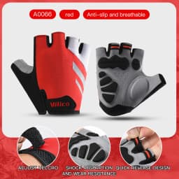 Half Finger Bike Gloves MTB Road Spring Summer Breathable Shorts Bicycle Gloves Men Women Gel Padded Cycling Gloves