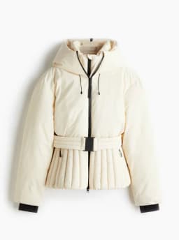 Women Casual Belted Hooded Cotton Coat Solid Full Sleeves Stand Collar Zipper Padded Jacket 2026 Lady Winter Daily Outwear New