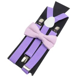Adjustable Elastic Leather Suspenders Bowtie Set Men Women Sage Green Braces Straps For Wedding Y-Back Shirt Accessories Gift