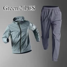 Quick Dry Running Fitness Set Quick-Dry Loose Fit Outdoor Training Jacket Morning Runs Spring Men's Sportswear Workout Clothing