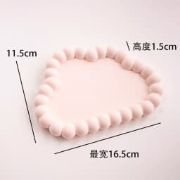 Plaster Tray Rings Storage Plate Photo Props Nail Jewelry Display Matte Decorative Pieces