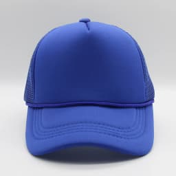 New Trucker Caps Men Women Plain Blank Foam Mesh Baseball Cap With Rope Summer Breathable Outdoor Sport Sun Visor Hats