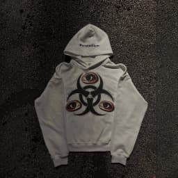 2026 Fall Winter New Trendsetters Must Have Dark Quirky Printed Hooded Sweatshirt Unisex Street Style Casual Hoodie Top
