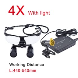 4X 5X 6X 8X 6x Dental Loupes Binnocular Magnifying Glass Medical Magnifier Surgical Loupe Dentist Tools Surgery Dentistry