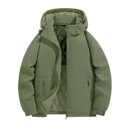 Winter Mens Warm Down Padded Jackets Fashion Man Loose Snow Warm Hooded Parkas Men Thermal Windbreaker Coats Clothing Plus Size