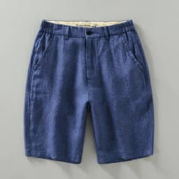 Summer New 100% Linen Shorts For Men High-quality Pure Linen Lightweight Straight Loose Casual Button Solid Short For Male Pant