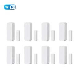 WiFi Zigbee3.0 2MQTT Smart Door Window Sensor, Tuya Security Alarm Detector, Open/Closed Monitor Works with Alexa Smart Life