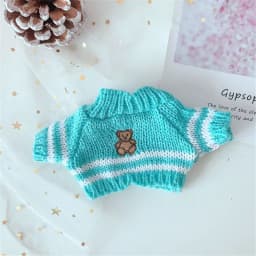 Doll Clothes for 20cm Dolls Plush Doll's Clothing Sweater Stuffed Toy Dolls Outfit for Idol Dolls Accessories