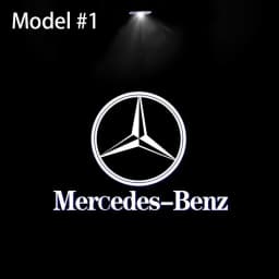 2Pcs Led Car Door Welcome Light Logo Projector For Mercedes Benz W177 W213 W246 GLB GLC GLA GLS GLE1 W212 W205 AMG ML W176 W166