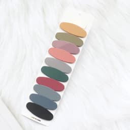 10pcs/set Snap Hair Clips BB Hairpin Candy Color Metal Barrettes for Kids Women GirlsHair Accessories Metal Hair Hairgrip