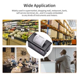 Embedded Thermal Receipt Printer 58MM Mini Printing Module Low Noise with USB/RS232/TTL Serial Port Support ESC/POS Commands