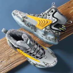 Men Winter Boots 2026 New Warm Men Shoes Waterproof Non-Slip Plush Sneakers Male tenis shoes Boots Men Sneakers Winter Slippers