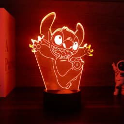 3D Illusion Stitch 7/16 Color LED Night Light Smart Touch Room Decor Bedside Night Light Birthday Valentine's Day Christmas Gift