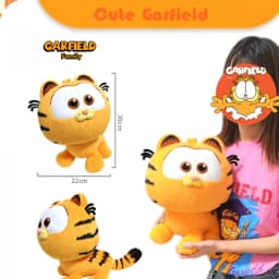 GARFIELD Original Stuffed Plush Soft Cat Plush Cartoon Plushie Doll for Boys Girls Christmas Decor Gift