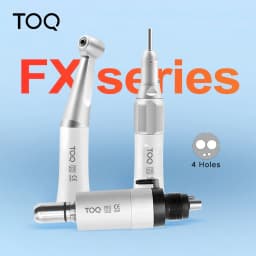 Dental Fx Low Speed Handpiece Teeth Polishing Tool 2/4Holes Air Motor Contra Angle Straight Handpiece Dentists Equipment