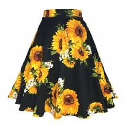 Small Red Polka Dot Cotton Womens Sexy Midi Summer Skirt Pin Up  High Waist Retro Vintage Rockabilly 50s Women Skirt