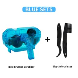 ThinkRider Chain Cleaner Cleaning Bicycle 3D Chain Brush Wash Tool Set MTB Bike Protection Oil Bike Chain for Mountain