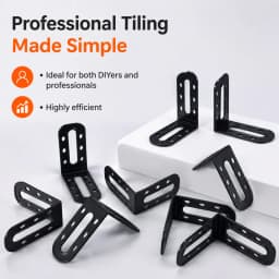25PCS Tile Leveling System Male Angle Clips for Floor Wall Tile Leveler Spacers Locator Adjuster Put Building Tools