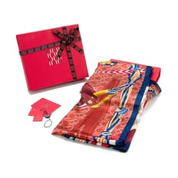CH Iconic Vintage Pattern Scarf Elegant Design Gift Box Set 2026 New Arrival Women Fashion Accessory Soft Comfortable